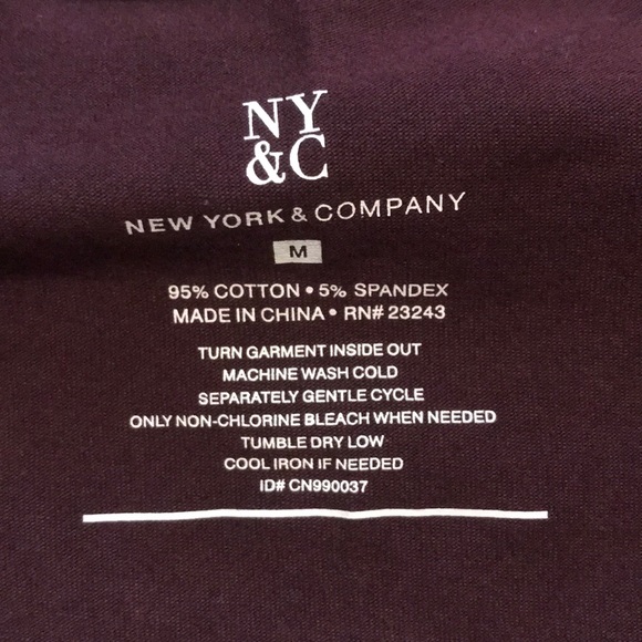 Purple striped top with tank - Picture 4 of 4